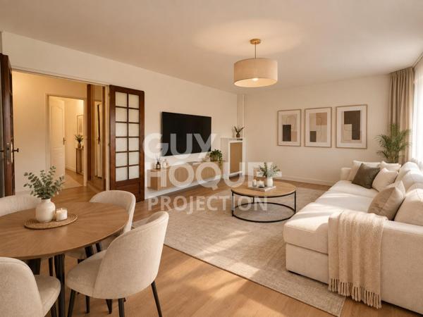 Appartement 4 pièces avec balcon