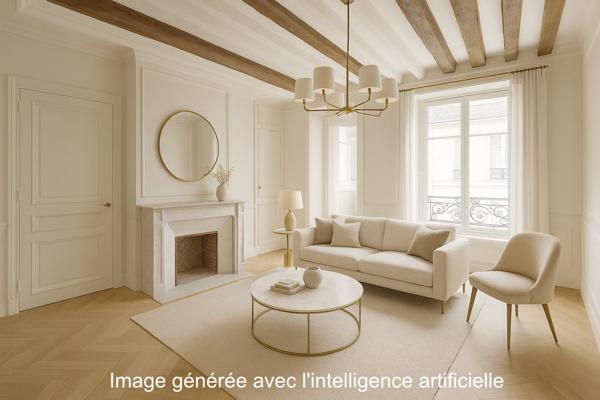 Vente appartement à rénover Blois, 97m² 3 pièces 161 500€ Loir-et-cher