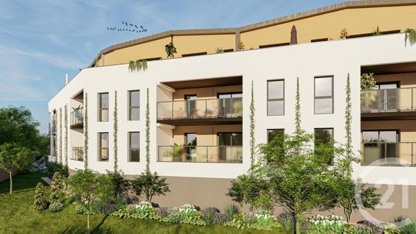 Appartement F2 à vendre  2 pièces - 44,40 m2 BESANCON - 25