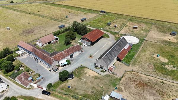 "LE RANCH" - Propriété équestre de 4,5 hectares sur Bléré