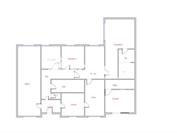 À vendre Maison 4 pièces 146 m² - Le Haillan 33185