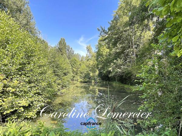 Maison à vendre 4 pièces proche Bonnetable (72) chalet d habitation 3 chambres, plan d ' eau terrain 5000 m²