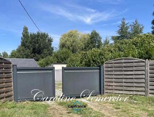 Maison à vendre 4 pièces proche Bonnetable (72) chalet d habitation 3 chambres, plan d ' eau terrain 5000 m²