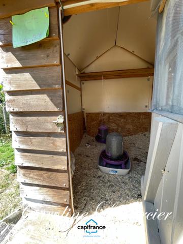 Maison à vendre 4 pièces proche Bonnetable (72) chalet d habitation 3 chambres, plan d ' eau terrain 5000 m²