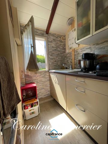 Maison à vendre 4 pièces proche Bonnetable (72) chalet d habitation 3 chambres, plan d ' eau terrain 5000 m²