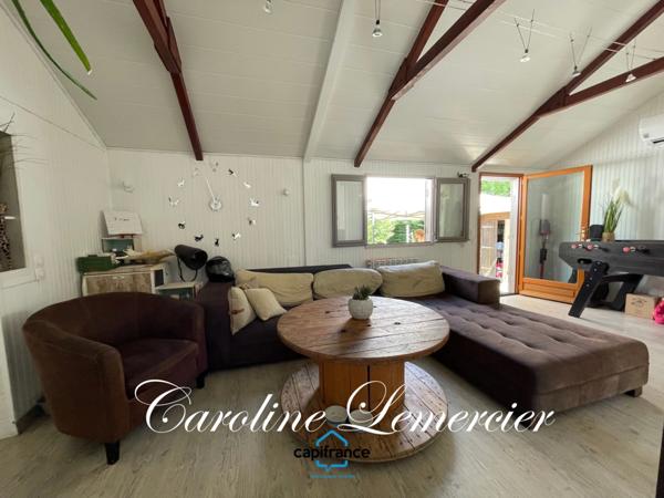 Maison à vendre 4 pièces proche Bonnetable (72) chalet d habitation 3 chambres, plan d ' eau terrain 5000 m²