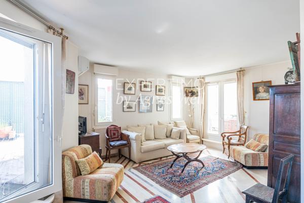 Issy-les-Moulineaux (92130) EXCLUSIVITÉ - ILE SAINT-GERMAIN - ISSY-LES-MOULINEAUX - LIMITE BOULOGNE - MAGNIFIQUE APPARTEMENT 3/4 PIECES AV