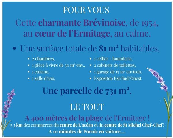 Charmante Brévinoise nichée à l'Ermitage
