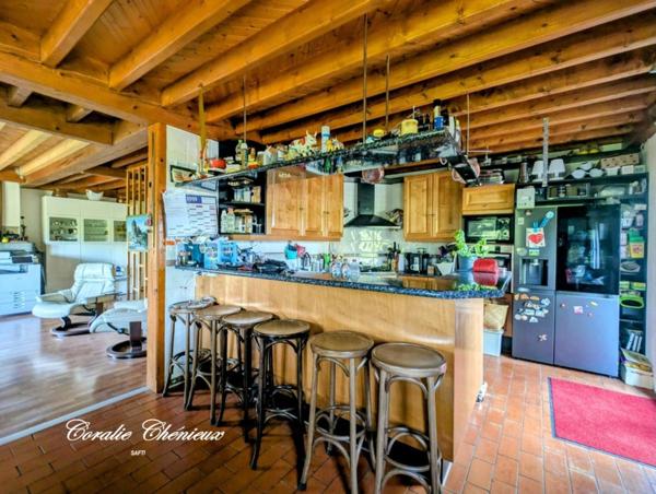 Belle maison avec grand terrain