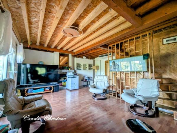 Belle maison avec grand terrain