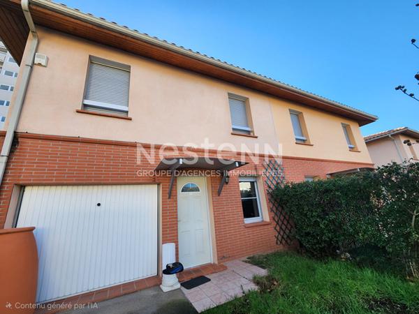 Maison Toulouse 31400, 4 Pièces, jardin, Garage proche du métro