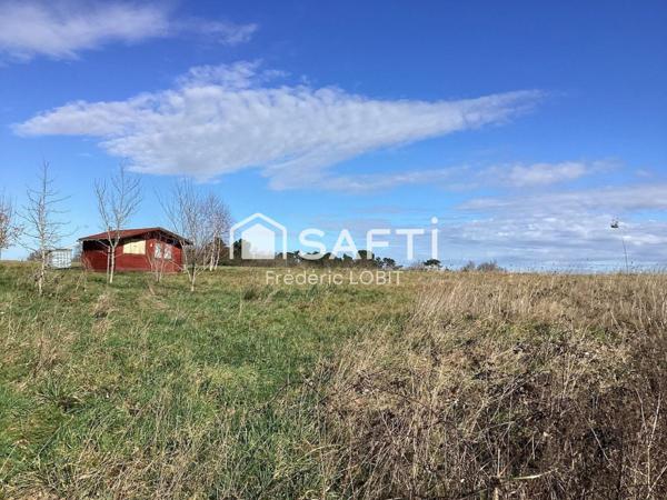 Magnifique terrain à bâtir sur la commune de Saint-Aigulin