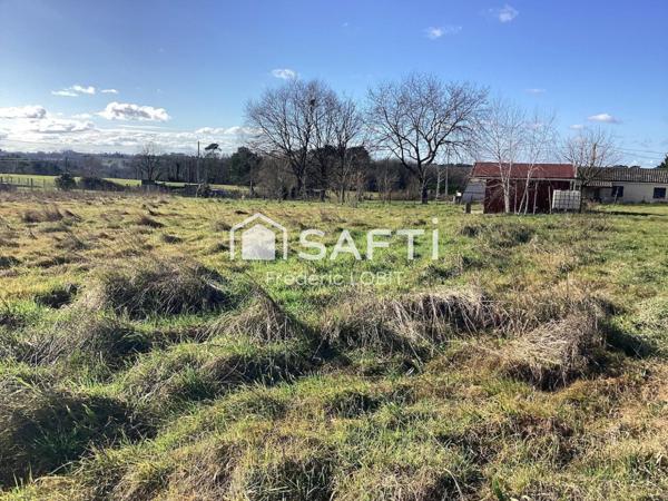 Magnifique terrain à bâtir sur la commune de Saint-Aigulin