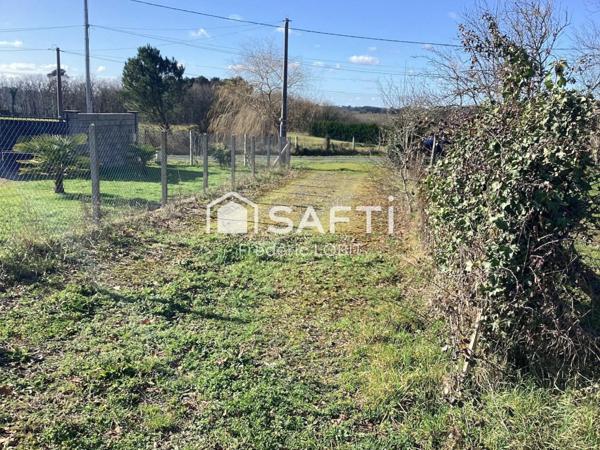 Magnifique terrain à bâtir sur la commune de Saint-Aigulin