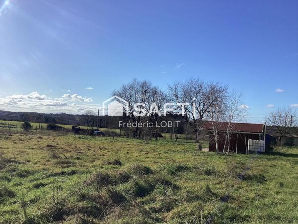 Magnifique terrain à bâtir sur la commune de Saint-Aigulin