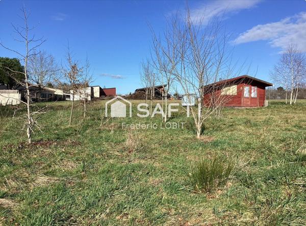 Magnifique terrain à bâtir sur la commune de Saint-Aigulin
