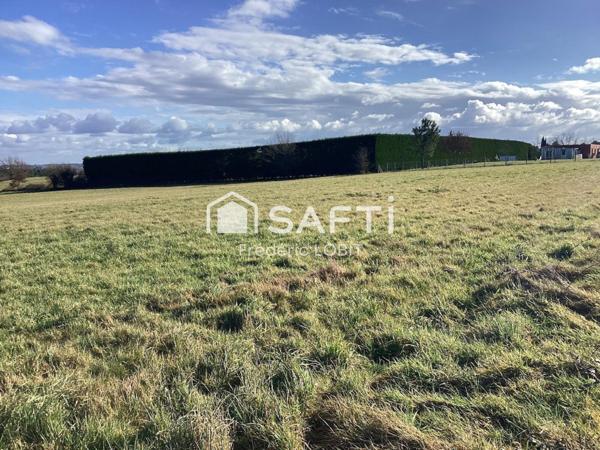 Magnifique terrain à bâtir sur la commune de Saint-Aigulin