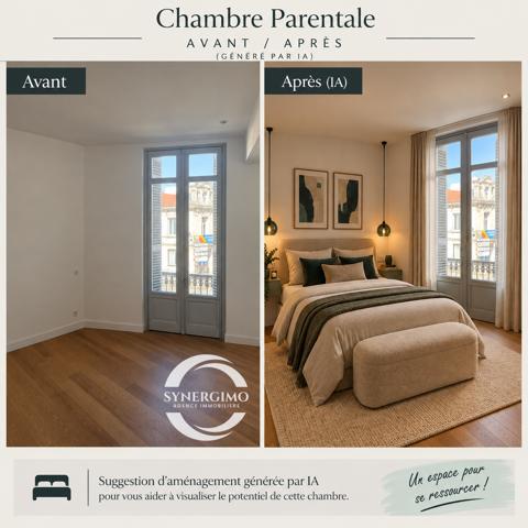 T5 Bordeaux barrière de Toulouse - 3 chambres