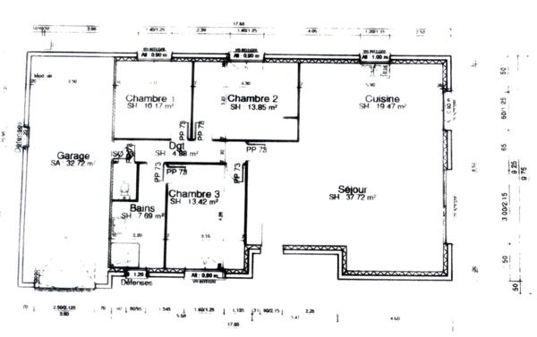 MAISON F4 113 M2 PLAIN PIED DE 2018 SUR TERRAIN DE 1552 M2