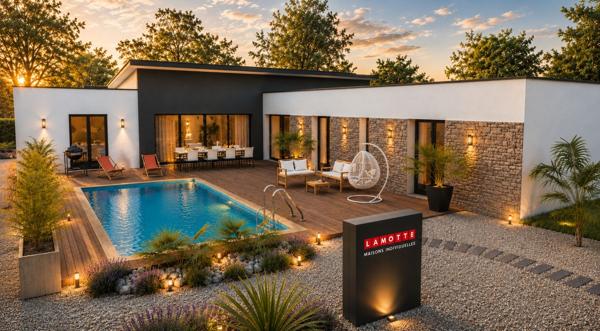 Terrain + Maison à vendre 6 pièces - 188 m²