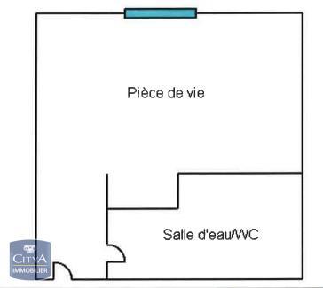 Appartement à louer 1 pièce 14.26m²