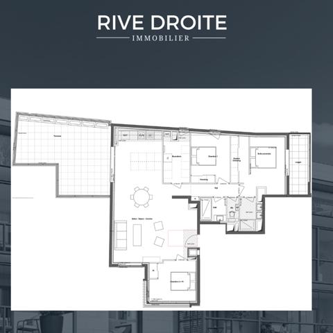 Rennes (35000) RENNES CENTRE LES LICES - EXCEPTIONNEL - Appartement T4 terrasse
