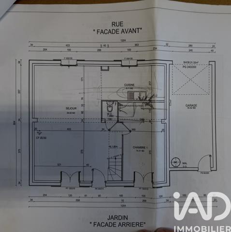 Maison à vendre 6 pièces 122 m² Chessy