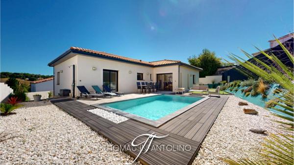EN EXCLUSIVITE - PLAIN PIED - 4 FACES - 4 CHAMBRES - PISCINE - GARAGE