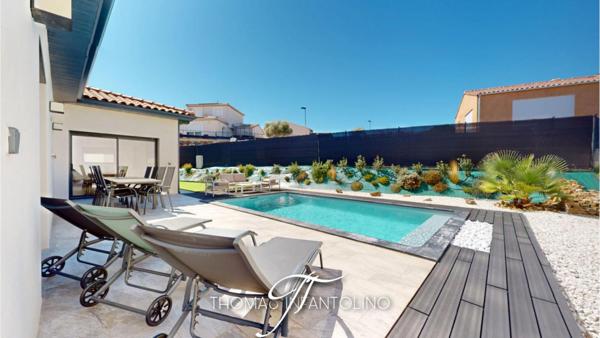 EN EXCLUSIVITE - PLAIN PIED - 4 FACES - 4 CHAMBRES - PISCINE - GARAGE