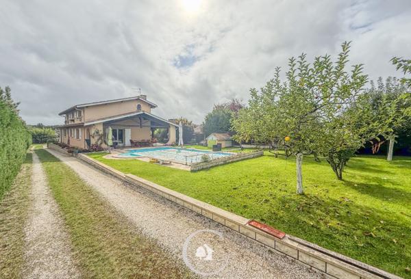 Le Taillan-Médoc (33320) MAISON LANDAISE FAMILIALE T5 - 4 CHAMBRES - PISCINE - GARAGE XXL - GERMIGNAN