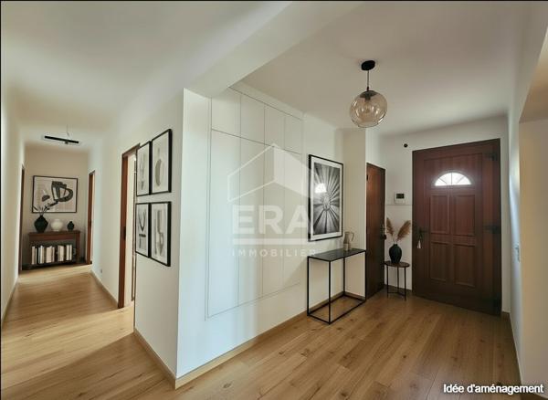 A VENDRE - LANÇON PROVENCE - Maison T6 avec 4 Chambres - sous-sol total - Jardin piscinable