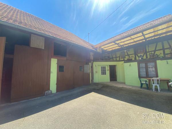 3%.COM Corps de ferme au centre de REITWILLER  Berstett (67370)