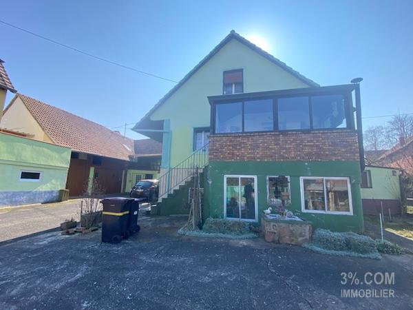 3%.COM Corps de ferme au centre de REITWILLER  Berstett (67370)