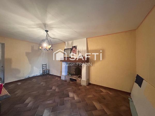 * NOUVEAUTE SAFTI Immobilier * BORDS DE LOIRE - MAISON à rénover de 66 M² + potentiel avec dépendance