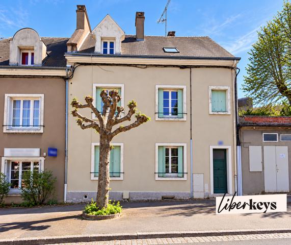 BEAUGENCY (45190) – APPARTEMENT LOUÉ AVEC COUR PRIVATIVE ET CAVE