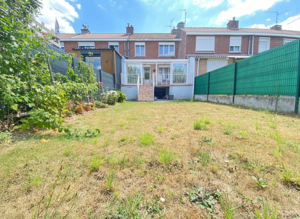 Maison mitoyenne 2 côtés à vendre, 4 pièces - Faches-Thumesnil 59155