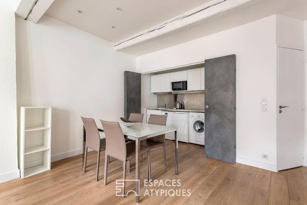 Duplex rénové au dernier étage en plein coeur du Vieux-Lyon