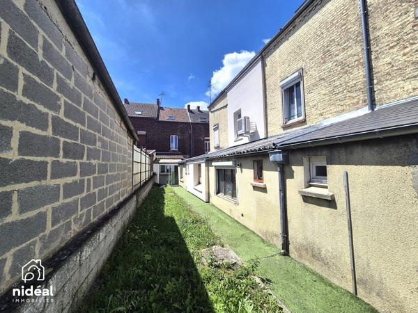 Maison mitoyenne 2 côtés à vendre, 6 pièces - Marpent 59164