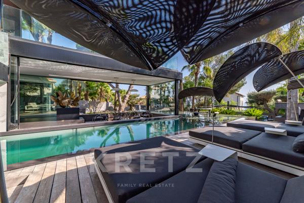 Prestigieuse villa d'architecte vue mer