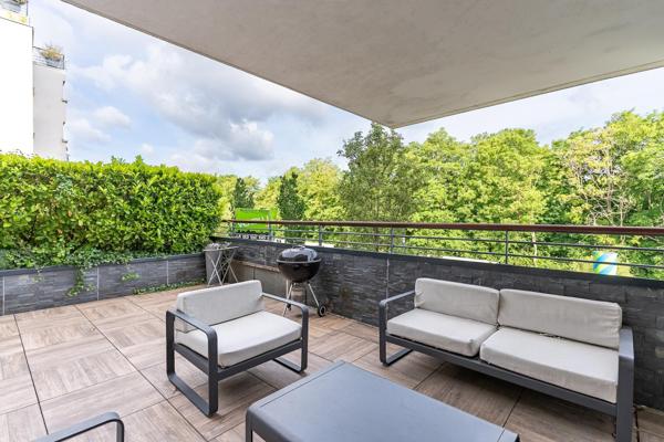 Appartement familial avec terrasses vue Seine