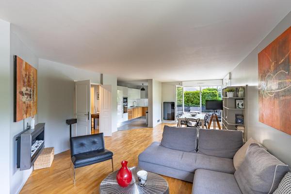 Appartement familial avec terrasses vue Seine