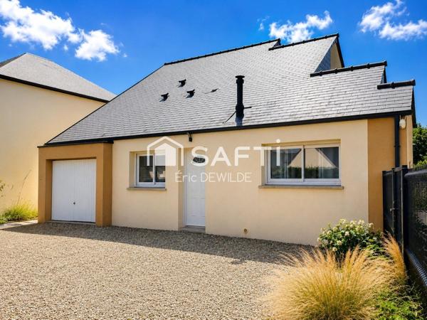 Saint-Martin-des-Champs, maison de plain-pied de 2019, RT 2012