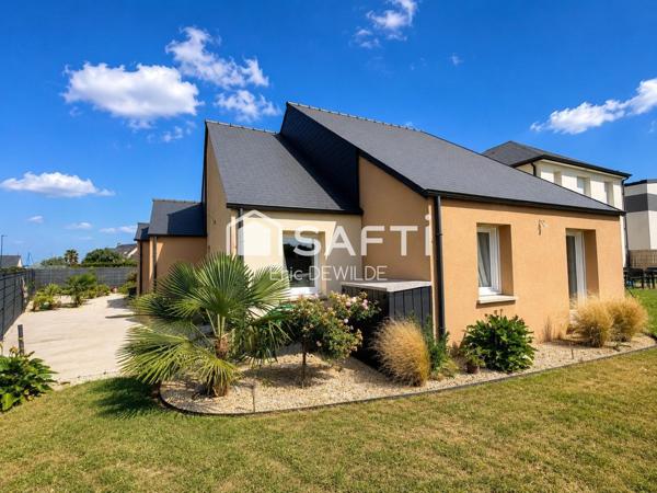 Saint-Martin-des-Champs, maison de plain-pied de 2019, RT 2012