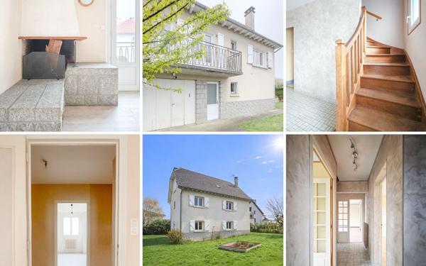 Maison à vendre    6 pièces • 134 m2 Aurillac