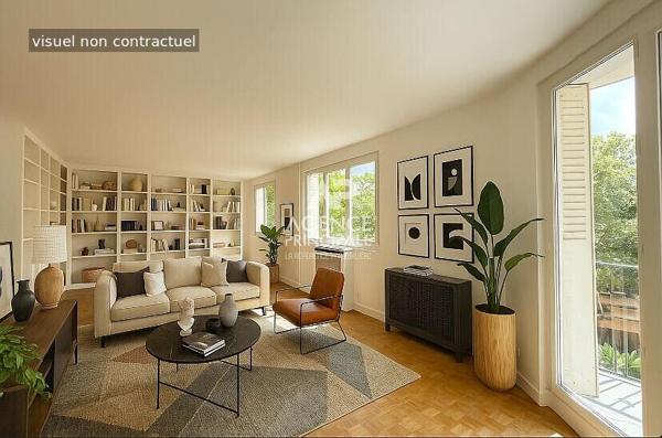 VIROFLAY- Spacieux 5 pièces traversant, balcon, vue dégagée 520 000 € **  - Référence  757-C