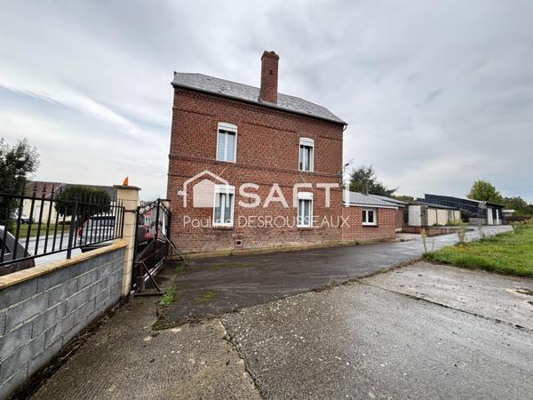 Maison individuelle 109m²- 3 chambres- Garage