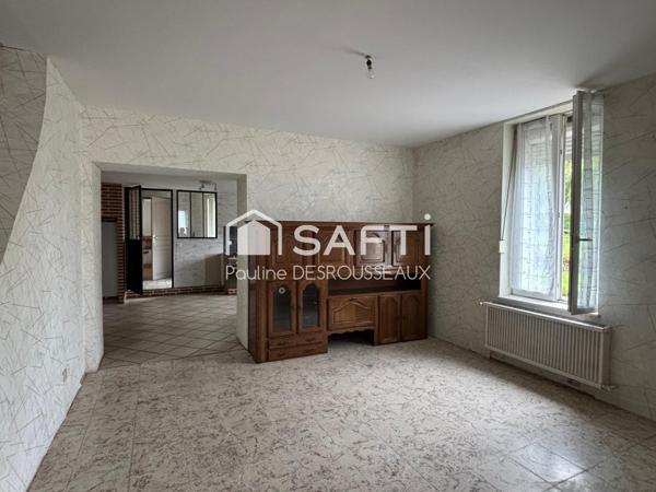 Maison individuelle 109m²- 3 chambres- Garage