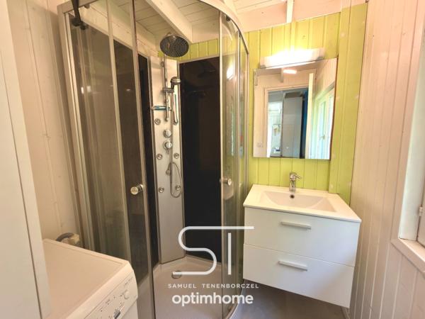 Chalet 45 m² avec 3 chambres, piscine et mini-golf – PONT L'EVEQUE (14130)