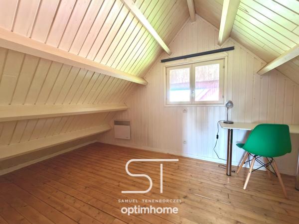 Chalet 45 m² avec 3 chambres, piscine et mini-golf – PONT L'EVEQUE (14130)