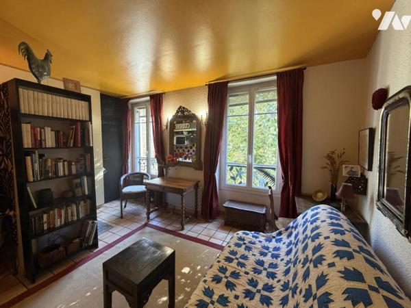 DENFERT ROCHEREAU - Studio de 20 m² et cave